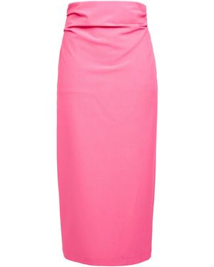Semicouture Gonna Midi - Rosa