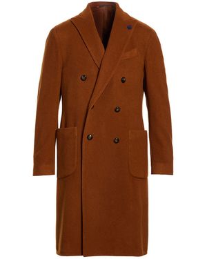 Lardini Coat Cashmere - Brown