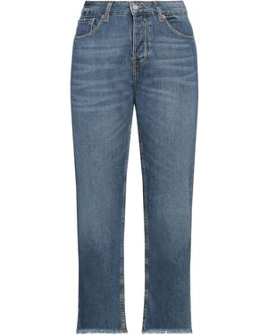 Reiko High-Rise Tapered Jeans - Blue