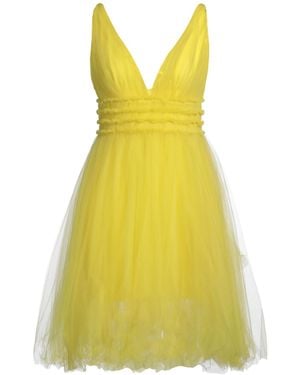 Maria Lucia Hohan Robe Courte - Jaune