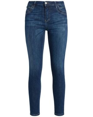 Please Jeans Cotton, Polyester, Elastane - Blue