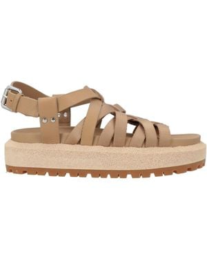 Rag & Bone Sandals Leather, Textile Fibres - Natural