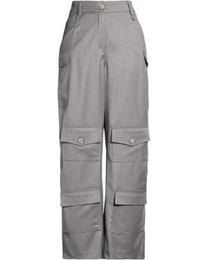 Berna Trousers Polyester, Viscose, Elastane - Grey