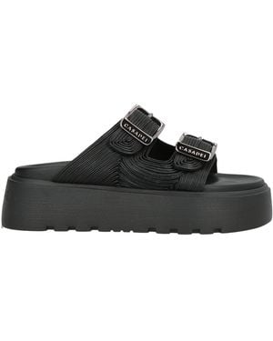 Casadei Sandals Synthetisches Material - Black