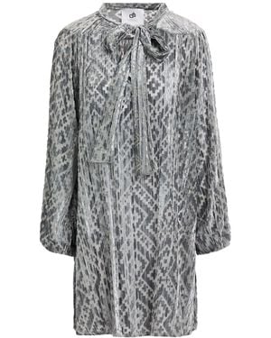 Compagnia Italiana Mini Dress Viscose, Polyamide - Grey