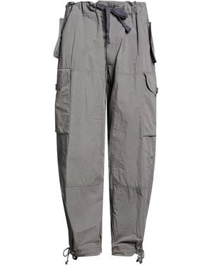 Maison Margiela Trousers Cotton, Polyamide - Grey