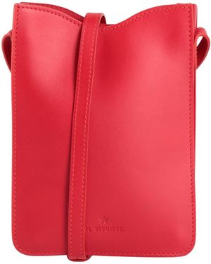 Il Bisonte Cross-Body Bag Leather - Red