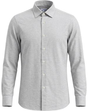 Boglioli Light Shirt Cotton, Cashmere - Gray