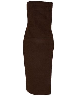 Entire studios Midi Dresses - Brown