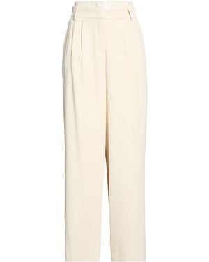 Hanita Pants Polyester, Elastane - White