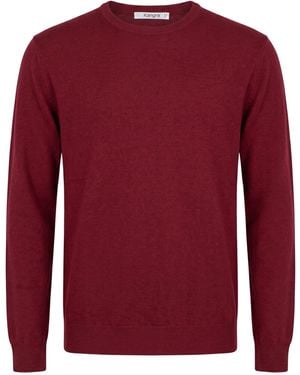 Kangra Brick Sweater Wool - Red