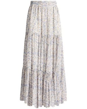 Relish Light Maxi Skirt Viscose - White