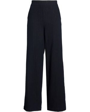 ALESSIA SANTI Midnight Trousers Cotton, Polyester, Wool, Polyamide - Blue