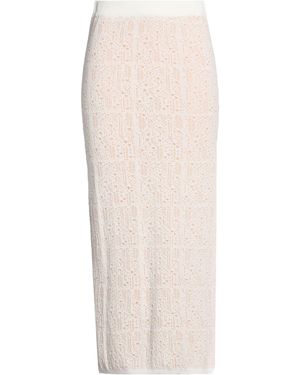 Gaelle Paris Maxi Skirt Cotton - White