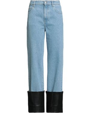 Nanushka Jeans Cotton, Polyester, Polyurethane - Blue