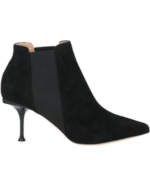 Sergio Rossi Ankle Boots Leather - Black