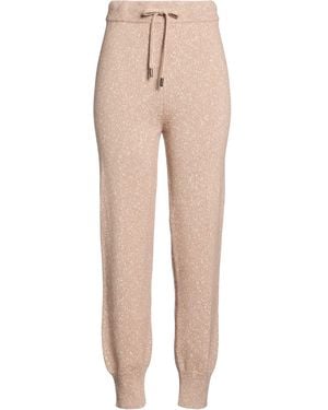 Peserico Easy Pants Merino Wool, Cashmere, Cotton, Alpaca Wool, Polyamide - Natural