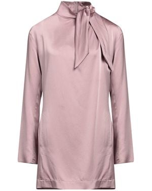 Semicouture Mini Dress Acetate, Viscose - Pink