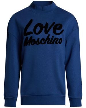 Love Moschino Sweatshirt - Blue