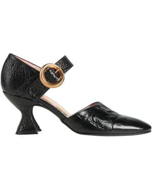Ras Court Shoes - Black