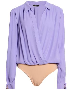 Elisabetta Franchi Bodysuit - Purple