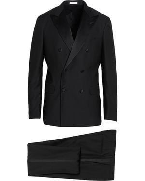 Boglioli Suit Virgin Wool, Elastane - Black