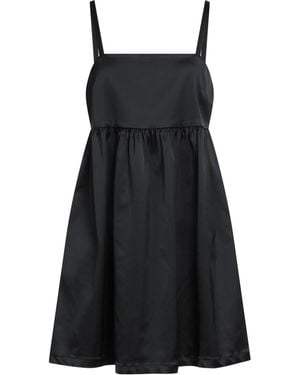 Semicouture Mini Dress - Black