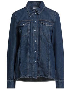 Ganni Camicia Jeans - Blu