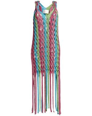 Circus Hotel Maxi Dress Polyester, Polyamide - Blue