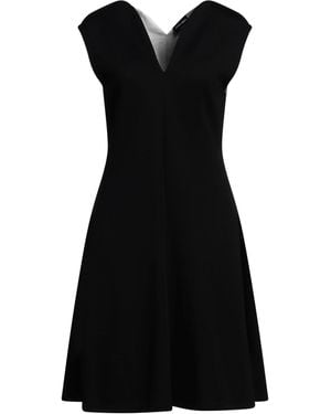 Giorgio Armani Midi Dress Wool, Viscose, Polyamide - Black