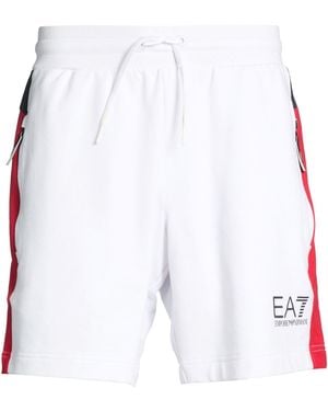 EA7 Shorts & Bermuda Shorts - White
