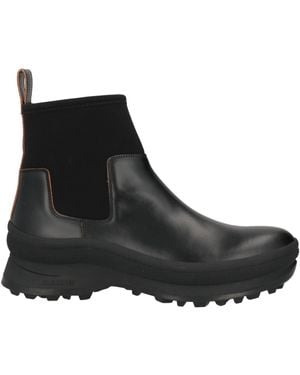 Jil Sander Ankle Boots - Black