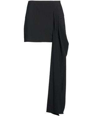 ELEH Mini Skirt Polyester, Cotton, Elastane - Black