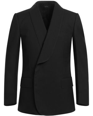 dunhill Blazer Polyester, Wool, Elastane - Black