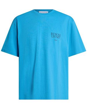 ih nom uh nit T-Shirts - Blue