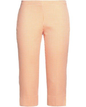 Rossopuro Pants Polyester, Cotton - Orange