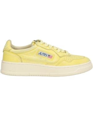 Autry Sneakers Leather - Yellow