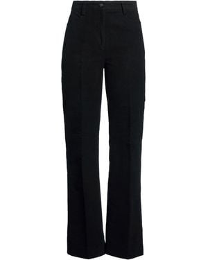 TOTEME Trousers Cotton, Recycled Cotton - Black