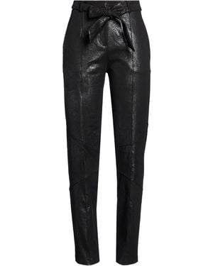 Gaelle Paris Trousers Polyester, Elastane - Black