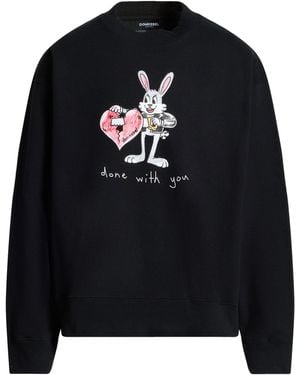 DOMREBEL Sweatshirt Cotton - Black