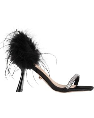 Twenty Four Haitch Sandals - Black
