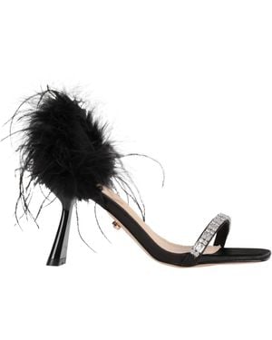 Twenty Four Haitch Sandals - Black