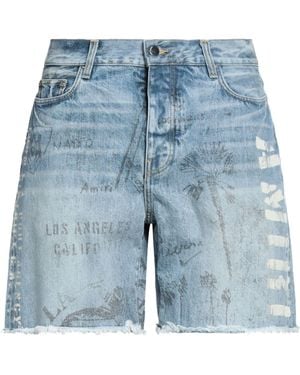 Amiri Denim Shorts - Blue