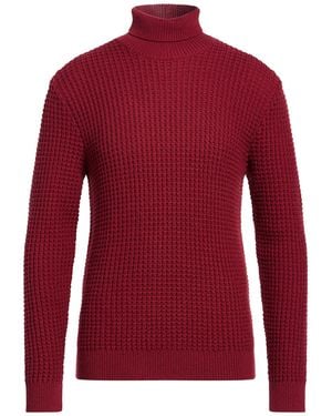 Eleventy Rollkragenpullover - Rot