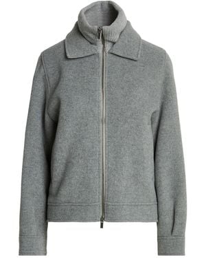 Peserico Jacket Virgin Wool, Polyamide, Cashmere - Gray