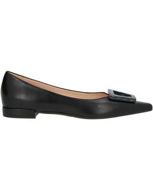 EMMELINE Ballet Flats Leather - Black