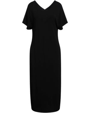Rossopuro Midi-Kleid - Schwarz
