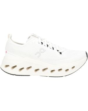 On Shoes Sneakers Textile Fibers - White