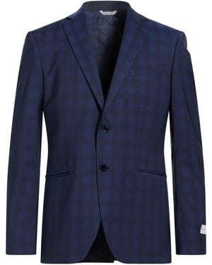 Tombolini Blazer Virgin Wool, Elastane - Blue