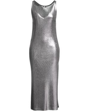 Elisabetta Franchi Midi Dresses - Grey